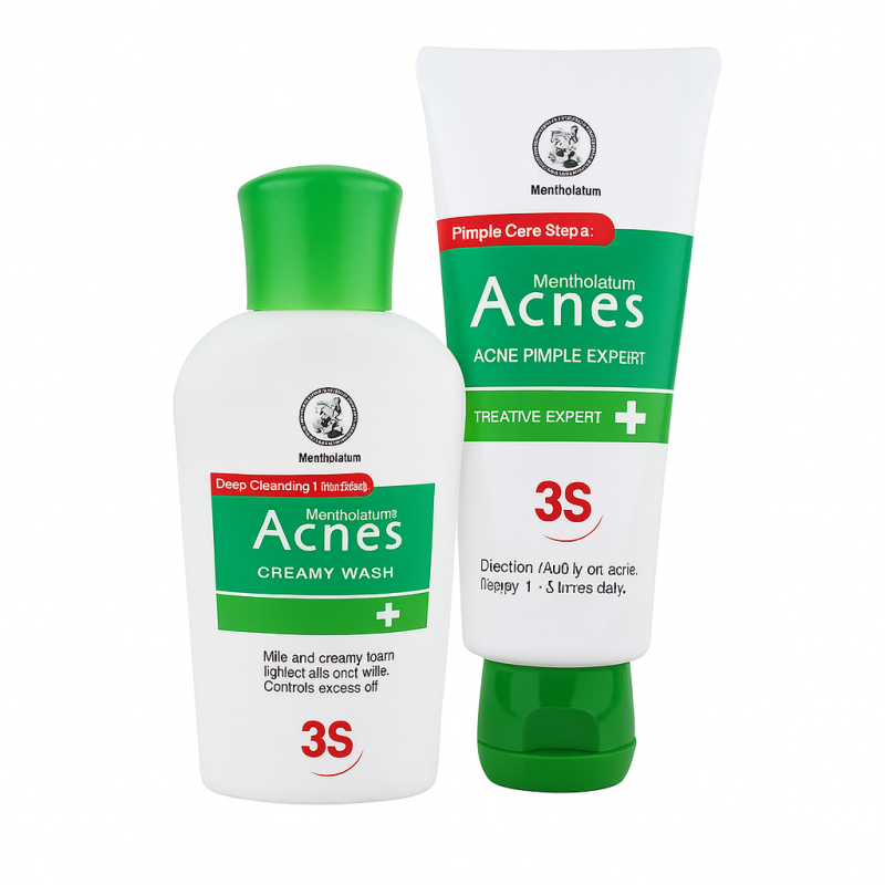 Acnes Creamy wash + Acnes soothing Toner offer
